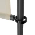 Miniatyrbillede 7 af 11: Klemmemarkise Taija med håndsving - 150 x 310 cm,beige