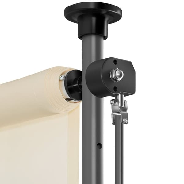 Klemmemarkise Taija med håndsving - 150 x 310 cm,beige