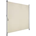 Miniatyrbillede 1 af 11: Klemmemarkise Taija med håndsving - 150 x 310 cm,beige