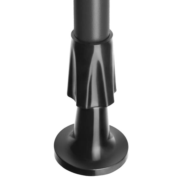 Markis Taija med handvev - 150 x 310 cm, svart