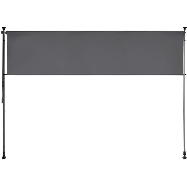 Markis Taija med handvev - 200 x 310 cm, svart