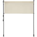 Miniatyrbild 6 av 11: Markis Taija med handvev - 120 x 310 cm, beige