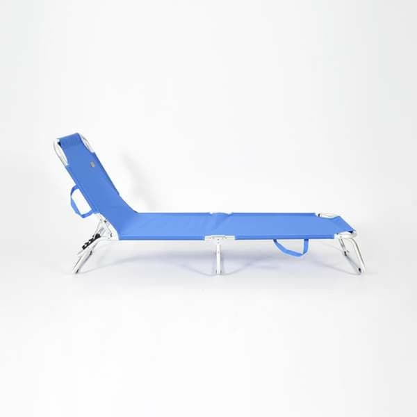 Aurinkotuoli Ociotrends Sininen 188 x 58 x 24 cm