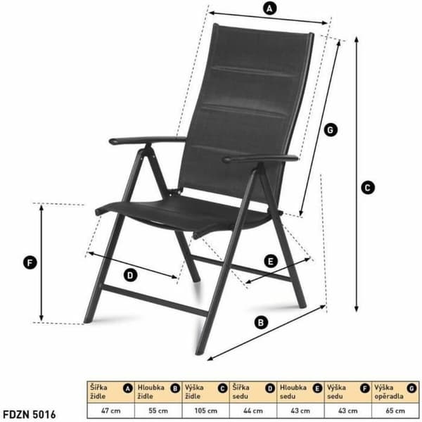 Sodo krėslas Fieldmann FDZN 5016