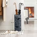 Miniatyrbillede 5 af 5: Rootz Metal Paraply Stand - Square Holder - Grå - Rumbesparende design - 15,5 cm x 15,5 cm x 49 cm