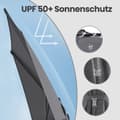 Miniatyrbild 5 av 6: Rootz Outdoor Parasol 300cm - Paraply - Garden Sunshade - UPF 50+ Skydd - 3m x 2,4 m