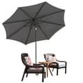 Miniatyrbild 1 av 6: Rootz Outdoor Parasol 300cm - Paraply - Garden Sunshade - UPF 50+ Skydd - 3m x 2,4 m