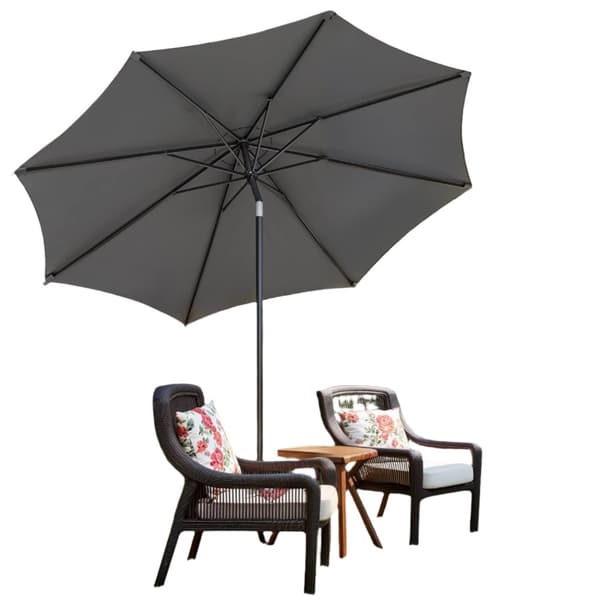 Rootz Outdoor Parasol 300cm - Paraply - Garden Sunshade - UPF 50+ Skydd - 3m x 2,4 m