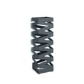 Miniatyrbillede 1 af 5: Rootz Metal Paraply Stand - Screen Stand - Water Aschard - 4 Hooks inkluderet - Grå - 15,5 cm x 15,5 cm x 49 cm
