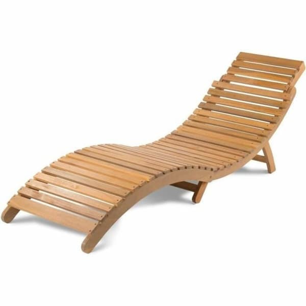 Aurinkotuoli Fieldmann FDZN 4009-T Brun 182 x 54 cm