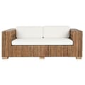 Miniatyrbilde 8 av 8: Hagesofa Home ESPRIT Hvit Naturell 192 x 92 x 65 cm