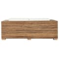 Miniatyrbilde 2 av 8: Hagesofa Home ESPRIT Hvit Naturell 192 x 92 x 65 cm