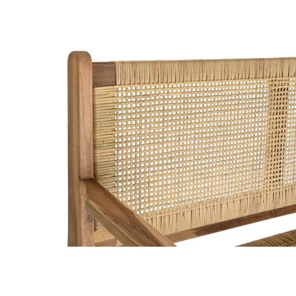 Bänk DKD Home Decor Brun Naturell 120 x 76 x 68 cm