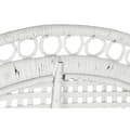 Miniatyrbillede 3 af 4: have DKD Home Decor Hvid Polyester Metal 30 x 40 cm 96 x 66 x 145 cm 96 x 66 x 140 cm