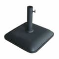 Miniatyrbillede 1 af 2: Marbueno Base Parasoll Cement 45X45X7,3 cm 25KG Sort Have, Pool og Terrasse 10458