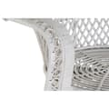 Pikkukuva 3 / 5: Puutarhasohva DKD Home Decor Valkoinen 102 x 66 x 146 cm 97 x 66 x 144 cm