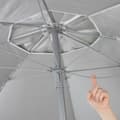 Miniatyrbild 6 av 7: Napernyő Aktive UV50 Ø 180 cm Korall Polyester Aluminium 180 x 187 x 180 cm (12 antal)