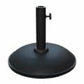Miniatyrbillede 1 af 2: Marbueno Base Parasoll Rund Beton 36x29,5 cm 11KG Sort Have, Pool, Terrasse 10444
