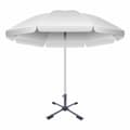 Miniatyrbillede 4 af 5: Fod for strandparasol Aktive 86 x 34 x 86 cm Sort Metal (2 enheder)