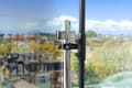 Miniatyrbild 2 av 4: Parasollhållare med vertikalt fäste för runda balustrader - PLATINUM svart Homms