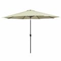 Miniatyrbillede 1 af 2: Marbueno Parasoll Stål 8 Stænger D270 cm Polyester Beige Have, Pool, Terrasse 10483