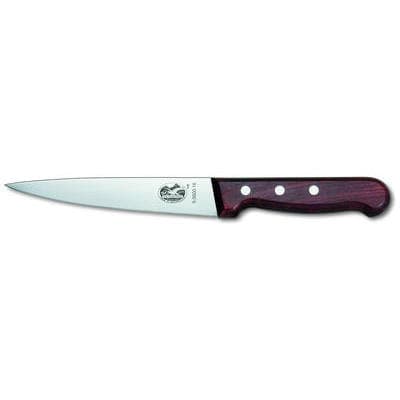 Styckningskniv Spetsig Rosenträ 16 cm