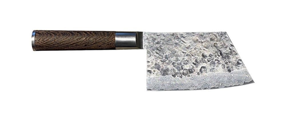 Kuro Sakata, hackkniv 14 cm i 67 lager damaskusstål i trälåda