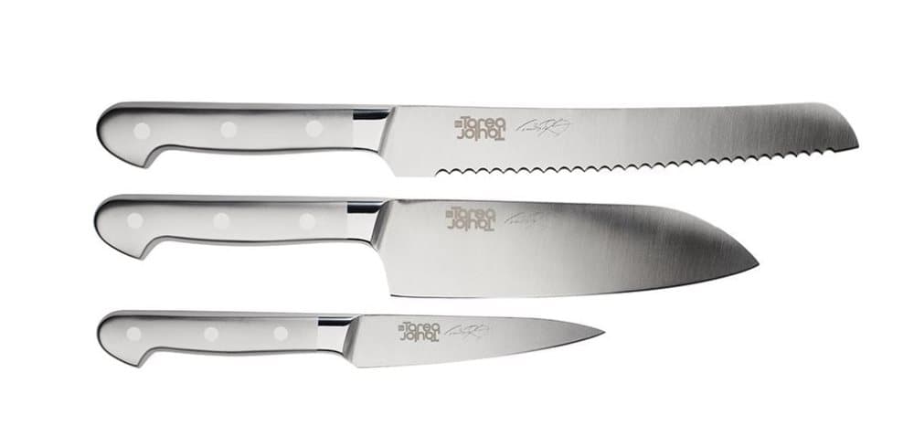 Kitchenware by Tareq Taylor 3-dels set (brödkniv, santoku, petty)