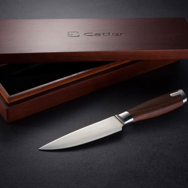 CATLER Japansk Skalkniv, Damaskusstål