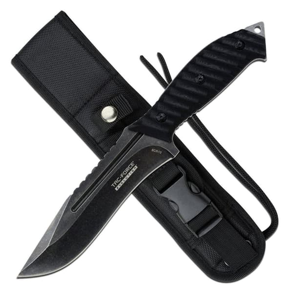 TAC-FORCE - EVOLUTION - TFE-FIX003-BK - FIXED BLADE KNIFE