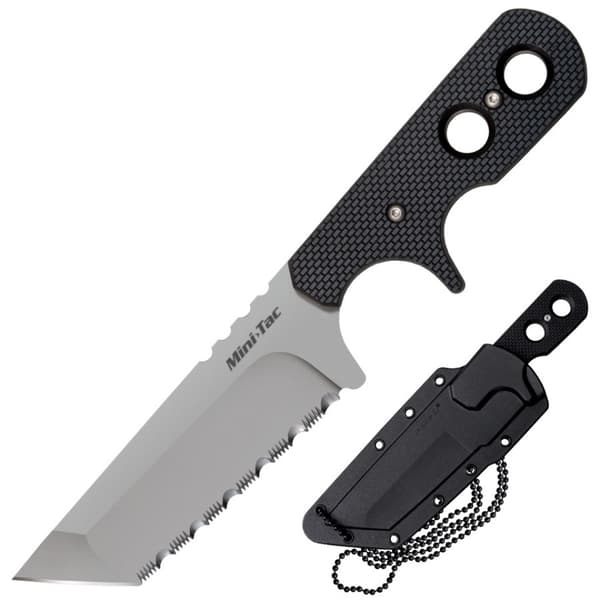 Cold Steel Mini Tac Tanto serrated