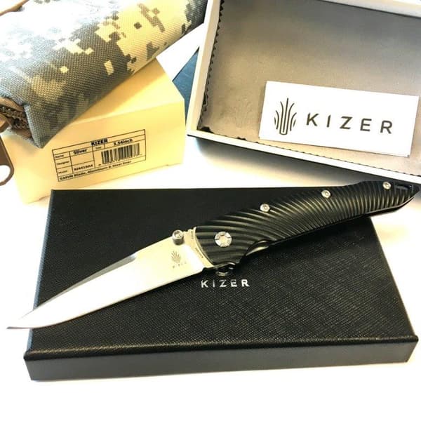 KIZER SLIVER FOLDING KNIFE - Fällkniv av hög kvalite