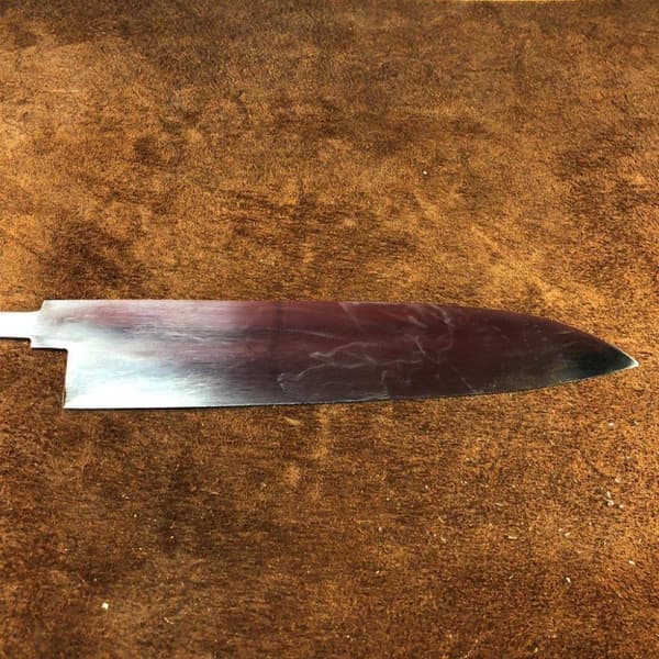 hand made Blank blade kitchen knife