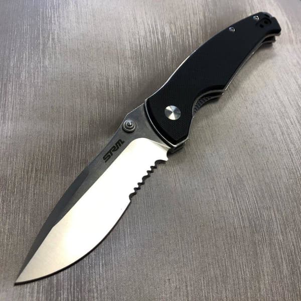SRM Knives & Tools 9012 fällkniv recurve