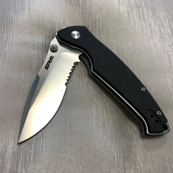 SRM Knives & Tools 9012 fällkniv recurve