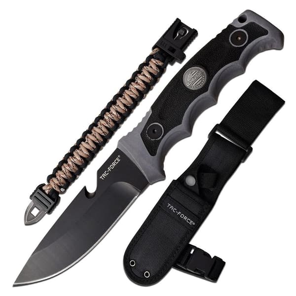 TAC-FORCE - FIX005GY - Kniv med fast blad