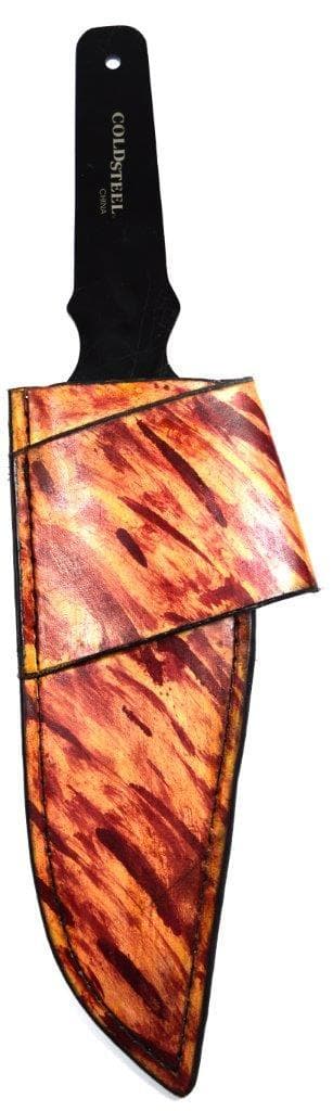 Swedish leather - handmade - sheet for quickdraw - fits cold steel jack dagger