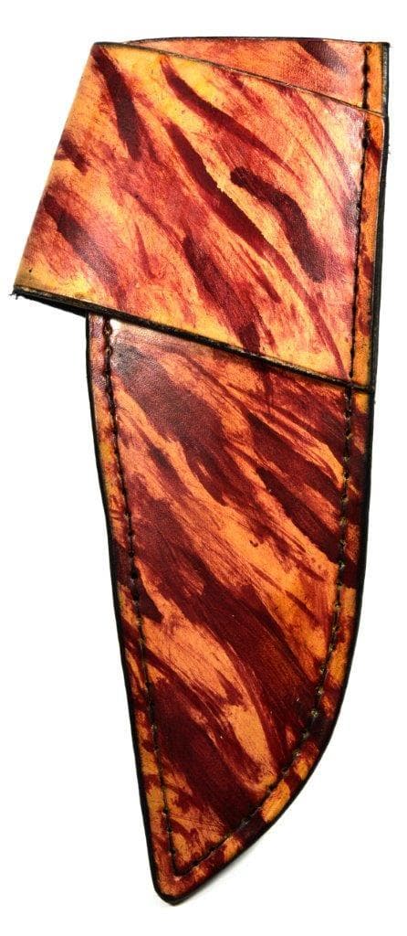 Swedish leather - handmade - sheet for quickdraw - fits cold steel jack dagger