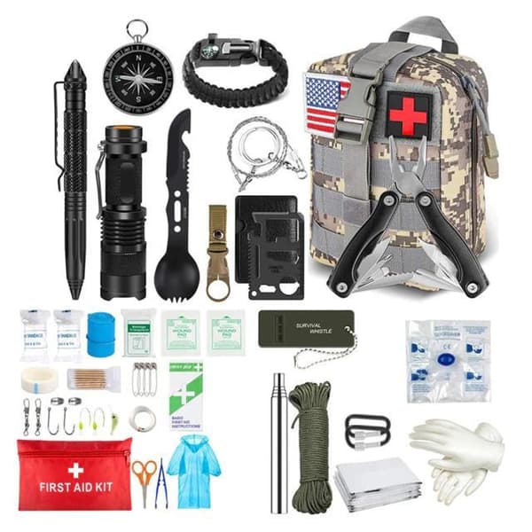 Tactical Survival Kit (35 styk)