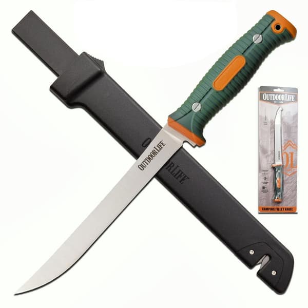 Outdoor Life - FIX003OGN - Fillet Knife