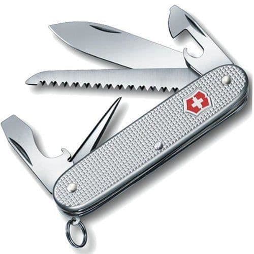 Victorinox Farmer Pocket Tool Alox Silver G…