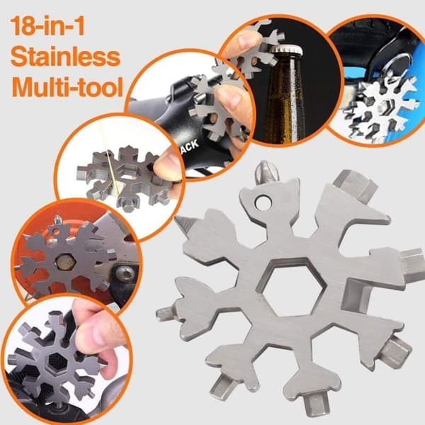 18in1 snowflakes Multitool