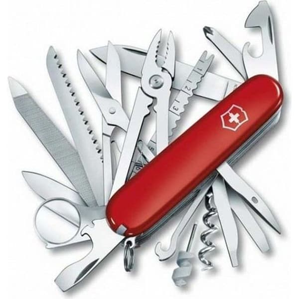 Victorinox Swisschamp 1.6795 schweizisk fickkniv - Röd - 33 kvalitetsverktyg