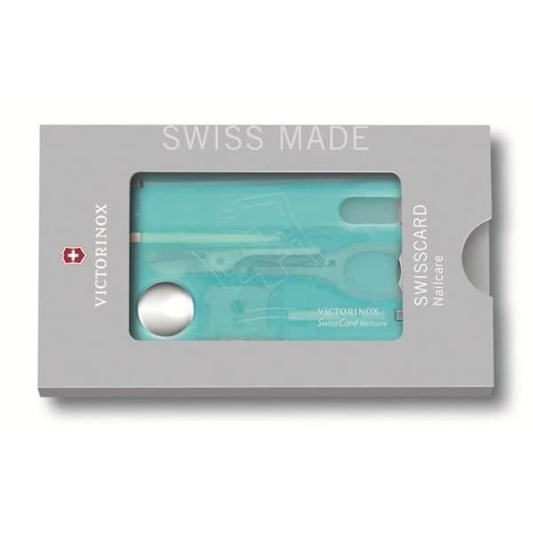 Multifunktionskort - Victorinox - SwissCard Nailcare - Röd - Rostfritt stål - Blandat