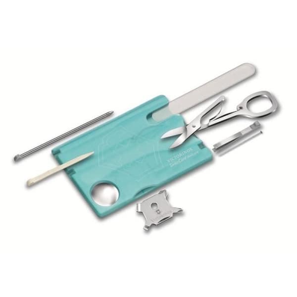 Multifunktionskort - Victorinox - SwissCard Nailcare - Röd - Rostfritt stål - Blandat