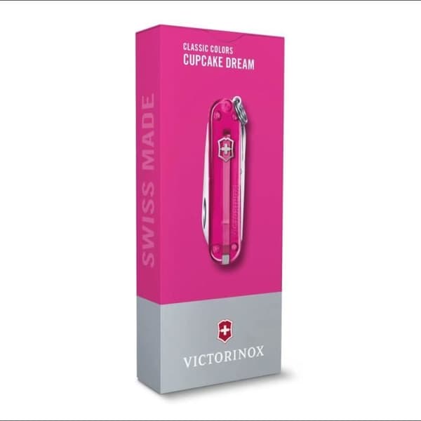 Schweizisk armékniv - VICTORINOX - Classic SD - 58 mm - 7 funktioner - Cupcake Dream