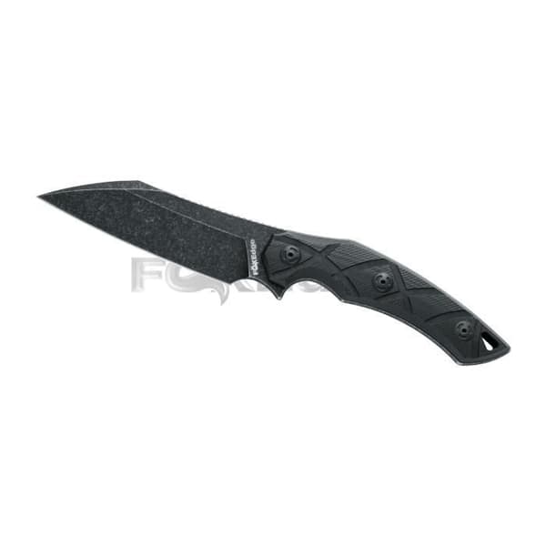 Fox Edge Lycosa 1 Handtag Svart G10 Fixed Blade Knife