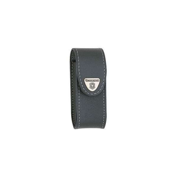 Fodral - Victorinox - 4.0520.3 - Svart läder - För 91 mm kniv - 6 till 14 delar