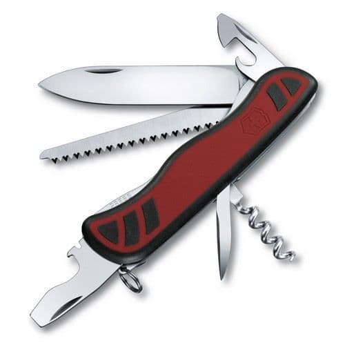 Victorinox 0.8361.C schweizisk fickkniv - Röd - Skogsarbetare - Tvåkomponents revben