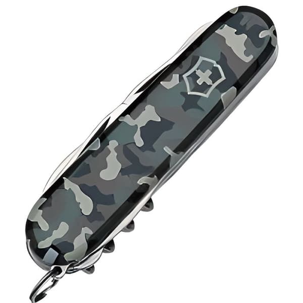 Schweizer Messer - Victorinox - Huntsman - 91mm - 11 delar - Kamouflagehandtag